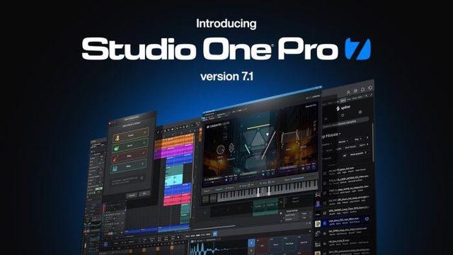 PreSonus Studio One Pro 7.1 update