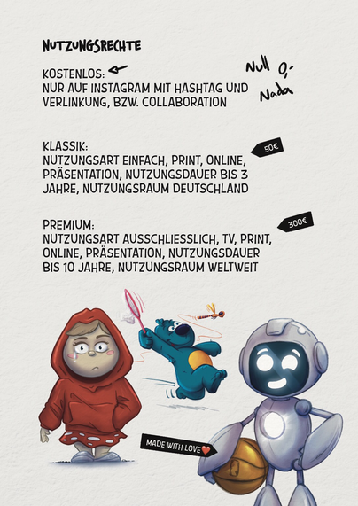 Rotkäppchen new look Nutzungsrechte 