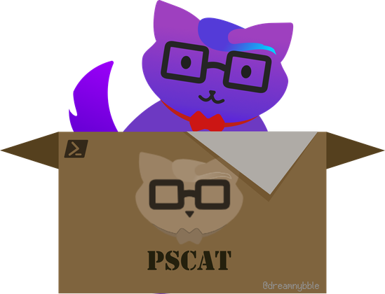 PSCAT's Felix Cat, in a box!