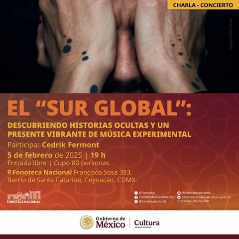 Flyer with title and address of the place - free entrance.