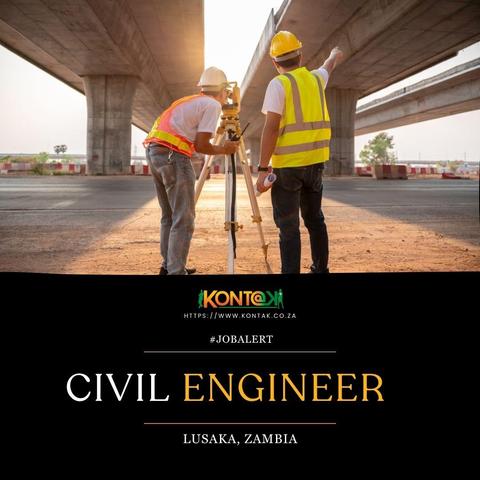 Civil Engineer at Kontak Recruitment in Lusaka, Zambia!