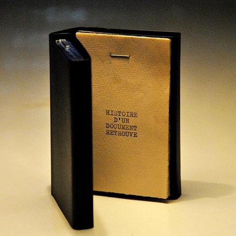 " Histoire d'un document retrouvé "