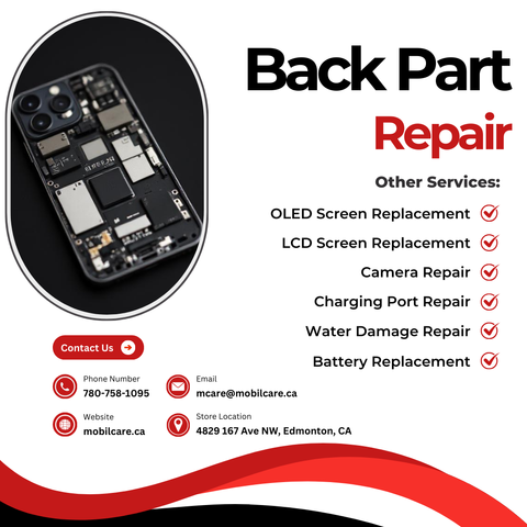 Backpart repair near edmonton