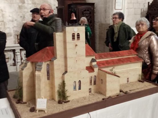 Maquette de la basilique Saint-Aphrodise de Béziers