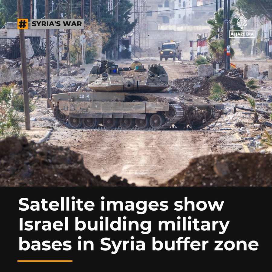 Israeli tank blocks a road leading to the town of Quneitra, Syria, January 5, 2025 [Mosa'ab Elshamy/AP Photo]