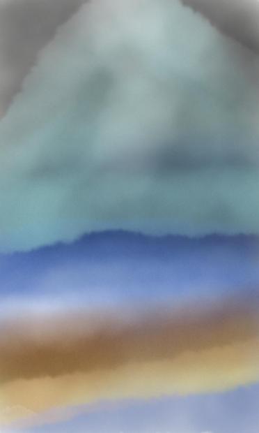 Mt. Fuji watercolor