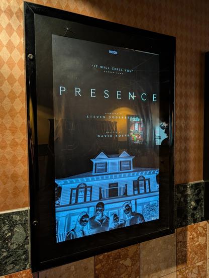 Poster for the film "Presence"