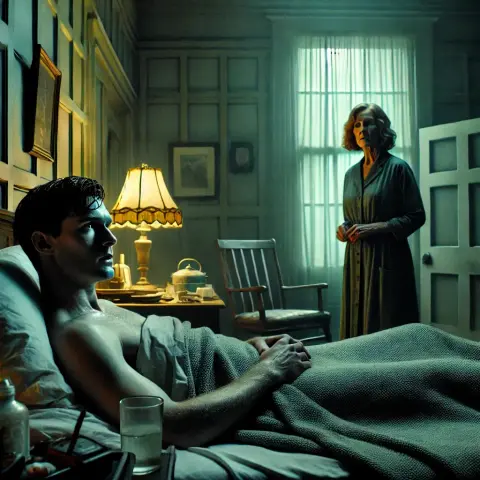 У третьому розділі головний герой, Пол Шелдон, після страшної автокатастрофи починає усвідомлювати нову, моторошну реальність свого існування. Оточений турботливою, але все ж загадковою опікункою Анні Вілкс, він поступово розуміє, що за її ніжним і доглядальним зовнішнім виглядом ховаються непередбачувані, навіть небезпечні наміри. Розділ відзначається зростанням психологічного тиску: внутрішній світ Пола переповнений страхом, сумнівами та намаганнями зберегти свою гідність і спробувати зрозуміти мотивацію жінки, яка стає його єдиним зв’язком із зовнішнім світом.
Автор майстерно використовує внутрішні монологи та детальний опис обстановки, щоб створити атмосферу ізоляції та безвиході. Кожна деталь – від холодних стін будинку до несподіваних змін у поведінці Анні – підсилює відчуття пастки, в якій опинився Пол. Через глибокий психологізм та тонке зображення конфлікту між, з одного боку, бажанням вижити, і, з іншого, страхом перед власною вразливістю, розділ стає важливим етапом у формуванні теми контролю, маніпуляції та залежності, що пронизує весь твір.