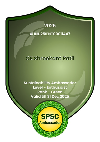 About CE Shreekant Patil – 
CE Shreekant Patil is founder at PARENTNashik, (100 % Export to Europe). He is Committee chairman at NIMA Startup Hub, Maharashtra Chamber of Commerce, Vice President at IBSEA, GFID & MSMECCII, Advisor at United Marathi International Chamber,  GIBF, Founder member at FOEII University, Delhi, Chartered Engineer with DGFT, Valuer, with 30 years of industrial experience now Mentor at Govt of India Initiatives: MAARG, BHASKAR, Startup India, WEP, STPI, BIRAC, AYE, MeitY Startup Hub, IIT Bombay, IIT Madras, Certified LEAN, ZED, Consultant, Euro Exim Bank, AfDB, Asian Development Bank, SIDBI, United Nations, European Commissions, Registered (Govt of India) Trainer, Assessor at NSDC (Skill India), PoP at UGC, Volunteer Startup Mentor at AICTE – Vidyanjali Programme, Independent Director, Niryat Bandhu, Udyami Mitra at Khadi India, Associated with EEPC, SEPC, APEDA, Council member at International Trade Council – Business for innovation & technology, member, reviewer, mentor at Asian Council of Science Editors, IFERP, Global Harmonization Initiative, Cluster collaboration- European Union, mentor at MentorMe program of European Institute of Innovation and Technology (EIT), Sustainability Ambassador for UNSDG – SPSC- UK. 

