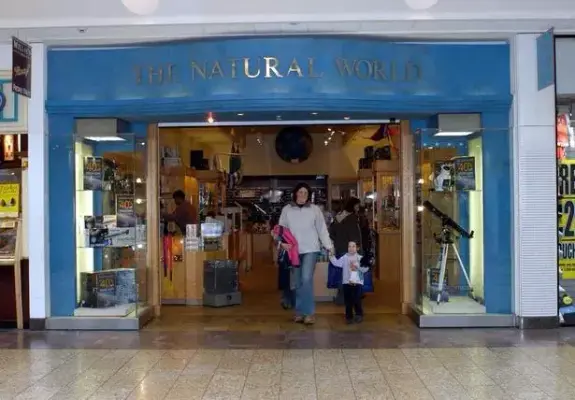 Photo of a shop called The Natural World.