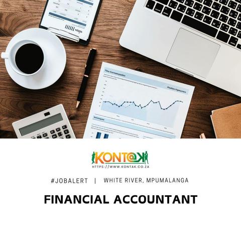  Financial Accountant (JB5076) at Kontak Recruitment in White River, Mpumalanga