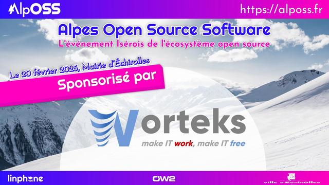 Alpes Open Source Software

Sponsorisé par Worteks