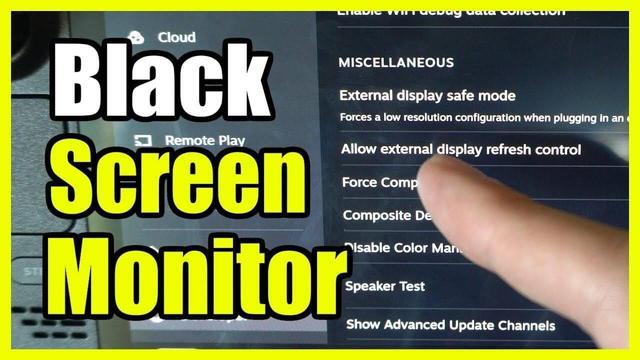 Struggling with a black screen on your external monitor while using your Steam Deck? 😤🎮 Don’t worry, we’ve got the fix! Get your setup back to normal in no time with these easy steps! #SteamDeck #TechFix #GamingSetup #PCGaming #TechHacks #GamerTips