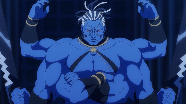 Kurgan preparing to fight Garfiel from the anime series Re:ZERO -Starting Life in Another World- Season 3 Episode 9.