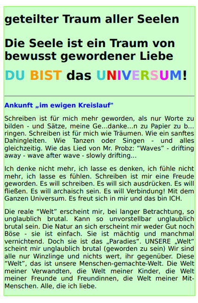 Screenshot Februar 2025 Manuskript Ausschnitt "CRISPR_rEvolution" - Kapitel "Die Quantenphysik der Liebe" - Erste Schreibversuche