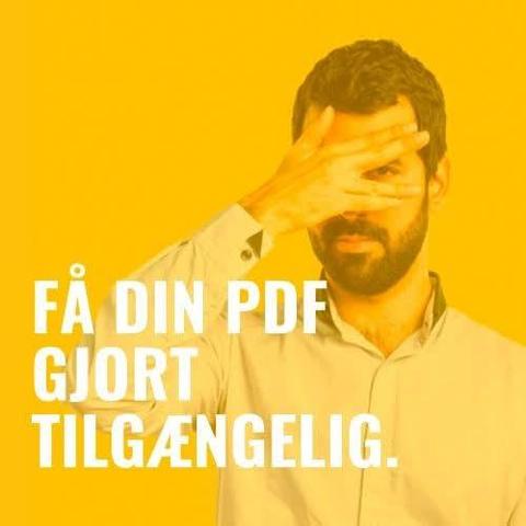 Billede af mand med hånd foran ansigtet. To fingre er spredte, og viser det ene øje.