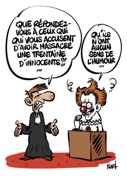 exclu : pour un concours sur le thème " le droit d'en rire "