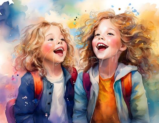 Some smiles and giggles for this wonderful Sunday.  THE SOUND OF CHILDREN LAUGHING is available in your choice of media and sizes here:
https://pabodie.com/products/the-sound-of-children-laughing
