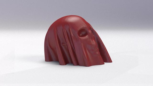 Scary Skull Cloth • FREE STL and OBJ files