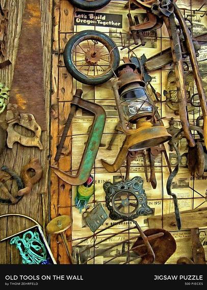 Old Tools On The Wall Jigsaw Puzzle-500 pieces! Check it out at: https://pixels.com/featured/old-tools-on-the-wall-thom-zehrfeld.html?product=puzzle #jigsaw #saw #puzzle #jigsawpuzzle #puzzles #puzzlelover #jigsawpuzzles #puzzletime #puzzleaddict  #BuyIntoArt #Art #ThomZehrfeldPhotography #PhotographyIsArt #Photography #Fotografie
#ArtForSale #ArtMatters #MastoArt #Mastodon #ArtforInteriorDesign #HospitalityInteriors 
#InteriorDesign #Wallart #InteriorDecorating #WallArtForSale #PhotoOfTheDay #FediGiftShop  #GiftIdeas #FediArt #Prints #FediArtShop 