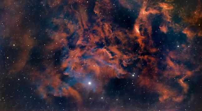 IC405 Flaming Star Nebula