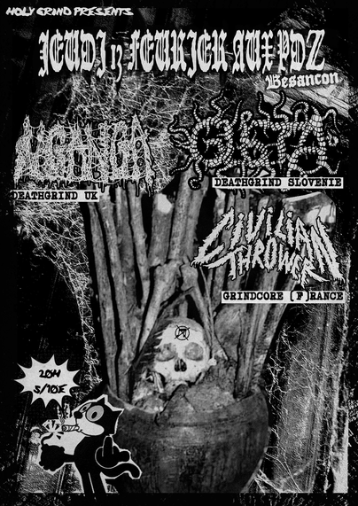 Nganga/Glista/Civilian Thrower 13/02/2025 @ PDZ
