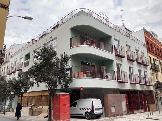 Coliving de la calle Topete, casi terminado.