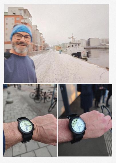 selfie and run time