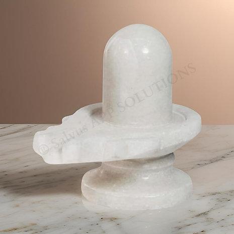 A Shivling for home puja is a sacred symbol representing Lord Shiva’s divine energy and is widely worshipped by devotees for blessings of peace, protection, and spiritual growth. 