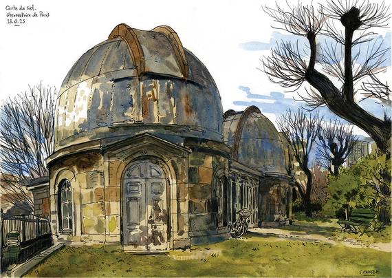 Coupoles de la Carte du Ciel, Observatoire de Paris.