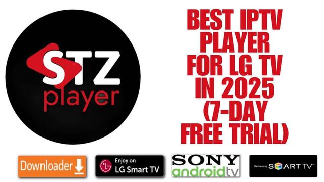Best IPTV Player for LG TV in 2025 (7-Day Free Trial)