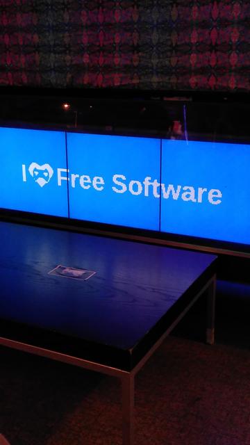 I love Free Software