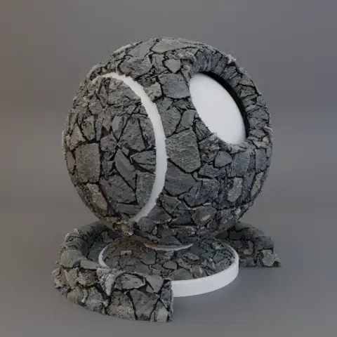 The image show a sphere ball with my hard work on making maps from a photo and it sucks.
