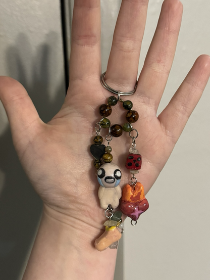 A binding of Isaac keychain I made 