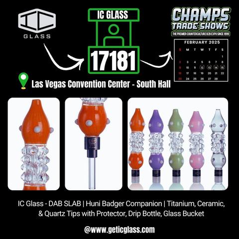 https://www.geticglass.com/collections/nectar-collector-collection/products/ic-glass-dab-slab-the-huni-badger-companion-includes-titanium-ceramic-quartz-tip-with-protector-drip-bottle-glass-bucket-comes-with-adapter-for-huni-badger-icnc1048?variant=44620934676612