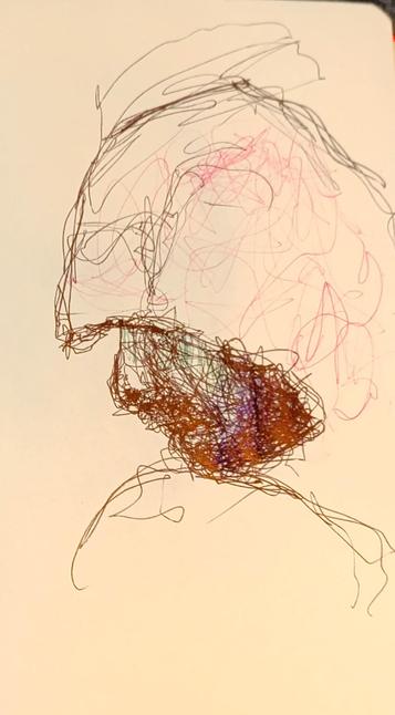 Portrait au stylo bille