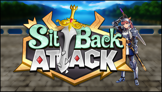 New logo for Sit-Back Attack an IDLE RPG game in development