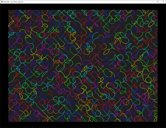 a pattern created from connected arcs and lines that are arranged in a grid