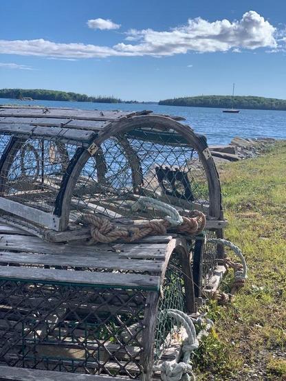 Lobster Traps on Lobster Bay