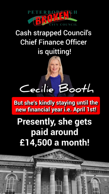 Council's finance "guru" is jumping ship! #Pboro 