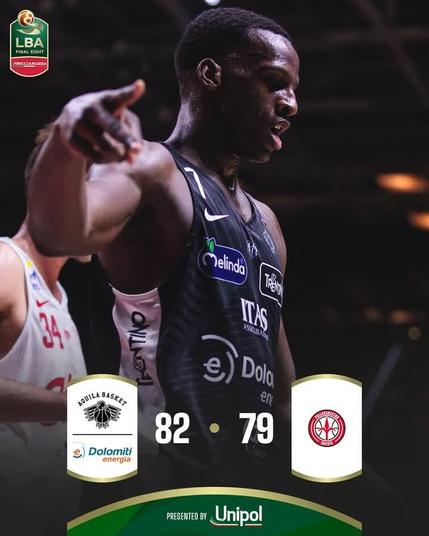 #CoppaItaliaFrecciarossa #FinalEight SF 2025 Aquila Basket Trento batte Pallacanestro Trieste nella più bella gara del torneo conquistando la sua prima finale della storia by Fabrizio Noto
https://all-around.net/?p=266169