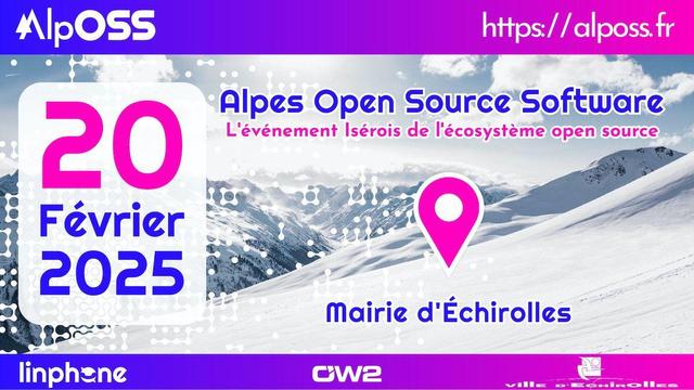 📢 Rendez-vous à Alposs 2025 !

Nous aurons le plaisir d’animer une conférence aux côtés d’Arawa - Collaboration Open Source pour vous présenter Nextcloud de l’ADULLACT : un service libre, souverain et contributif à destination des collectivités.

📅 20 février 2025

 ⏰ 14h50 – 15h10

 📍 Auditorium


🎙 Avec Matthieu FAURE (ADULLACT) et Philippe Hemmel (Arawa), venez échanger avec nous sur une solution innovante au service des collectivités pour garantir souveraineté et collaboration ! 


+ d'infos : https://adullact.org/agenda/163-alpes-open-source-software-alposs/2025-02-20-08-50


Ville d'Echirolles OW2 Belledonne Communications | Linphone

#Alposs2025 #LogicielLibre #Nextcloud #SouverainetéNumérique