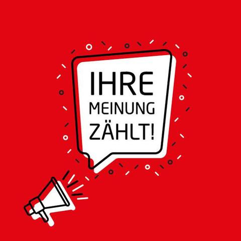 Ihre Meinung zählt Symbolbild