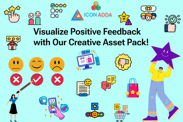 Free feedback is important for any web project, web application, and online campaign. IconAdda offers a variety of free feedback tools that instantly enhance user engagement and interaction. Our set comprises high-quality free icons, stickers, and pictures that seamlessly mix with any theme.

Why Our Free Feedback Tools are Used
Improved Design: Same readable content in a professional look.
Completely Free: Apply our free pictures, stickers, and icons for free.
Adaptable formats: To allow for integration, it is delivered in vector, PNG, and SVG formats.
Easy to Use: Easily swap out the pieces to match the look of your project.

Where Can I Use These Feedback Tools?
Integrate stunning feedback components in mobile applications and websites for the highest possible user experience.
Free icons and stickers may increase responses to surveys and forms.
Marketing & Social Media: Use compelling feedback to get customers more engaged.
Maximize the power of your data using free graphics in reports and presentations.

Free Feedback Assets Available Now!

Visit IconAdda and view our library of free feedback assets to begin right away. It’s easy to add premium stickers, icons, and illustrations into your designs and take the visuals to the next level.

Take advantage of our free stickers, graphics, and icons to lift your design today!