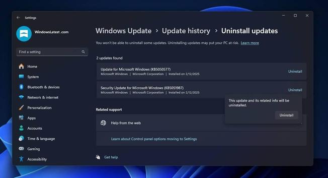 Facing issues after Windows 11 KB5051987 update? From broken File Explorer to installation failures, here's how you can fix it: uninstall, pause updates, and clear your SoftwareDistribution folder! Fix these bugs while Microsoft rolls out a patch. #Windows11 #TechTips #PCFix #WindowsUpdate