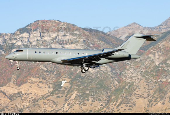 N801AD jet stock image