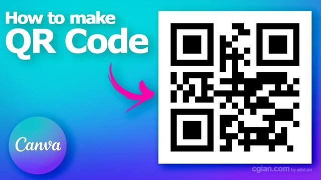 How to generate QR code free with Canva app
