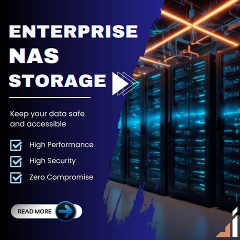 🏢💾 Enterprise NAS Storage: Reliable. Scalable. Secure.