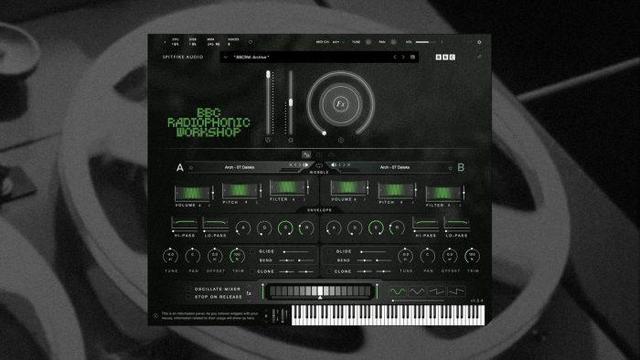 Spitfire BBC Radiophonic Workshop GUI