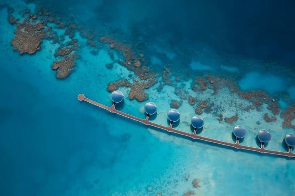 Shebara Resort: Sustainable luxury on the Red Sea
The first resort to be fully developed and operated by Red Sea Global, it combines design, luxury and sustainability.